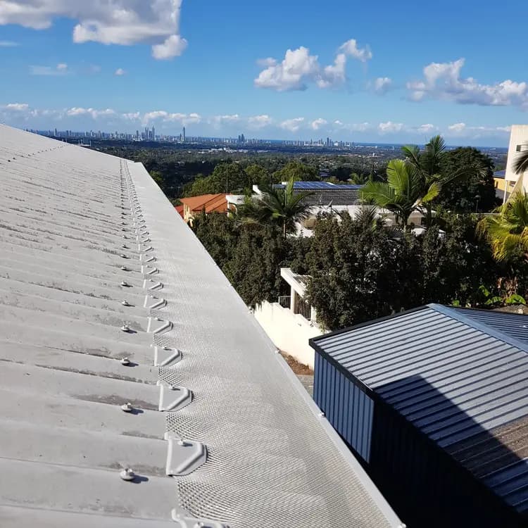 Gold Coast rooftop overlooking the Surfers Paradise skyline